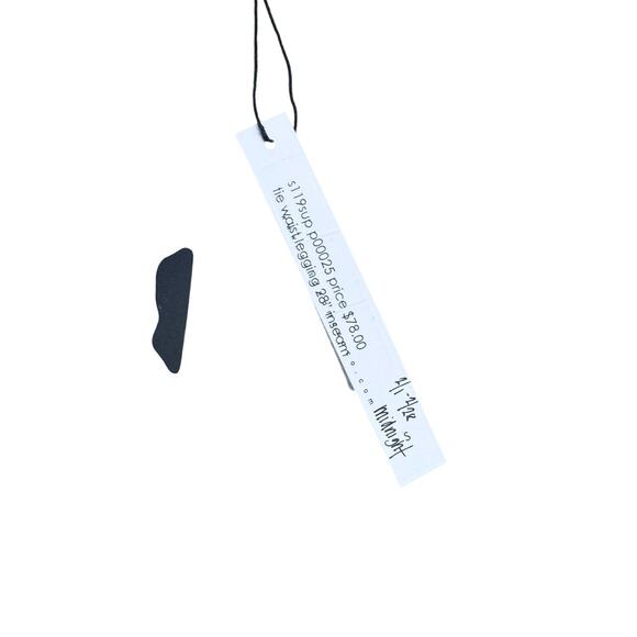 NWT Susana Monaco Tie Waist Leggings Pants 28" Navy Blue Small Athleisure Travel - Picture 7 of 7